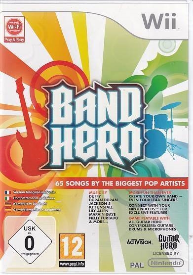 Band Hero - Wii - (B Grade) (Used) (Eng)